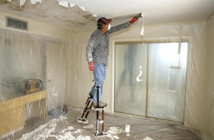 Popcorn Ceiling Removal-Royal Palm Beach Popcorn Ceiling Removal & Drywall Services